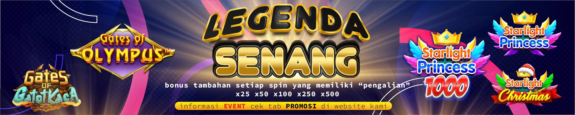 bonus slot legenda senang